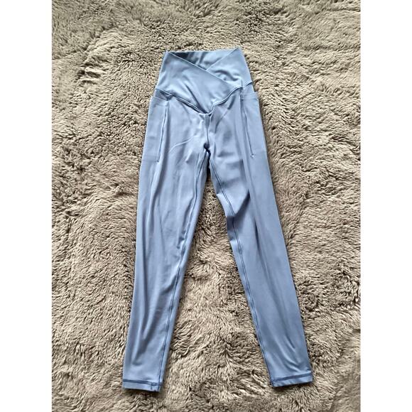 aerie Pants - Offline‎ by Aerie Women's Real Me High Waisted Crossover Legging Blue Size XS